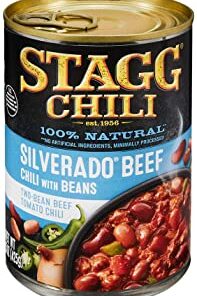 Stagg Silverado Beef Chili with Beans, 15 Ounce (Pack of 12)
