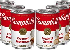 Campbell's Condensed Cream Soup Variety Pack, 10.5 oz. Can, (Pack of 6)