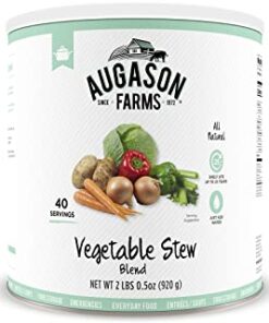 Augason Farms Vegetable Stew Blend 2 lbs 0.5 oz No. 10 Can