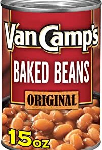 Van Camp's Original Baked Beans, Canned Beans, 15 OZ (Pack of 12)