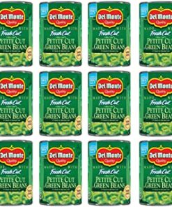 Del Monte Petite Cut Green Beans, 14.5 Oz, (Pack Of 12)