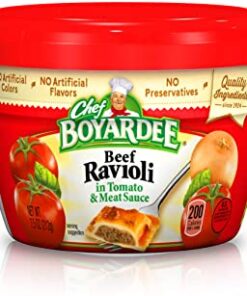 Chef Boyardee Beef in Tomato & Meat Sauce Ravioli, 7.5 Oz. (Pack of 12)