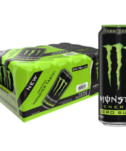 Monster Energy Drink, Green, Original, 16 Ounce (Pack of 24)