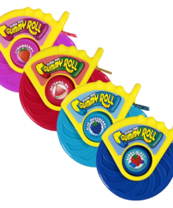 Push Pop Gummy Roll Easter 8 Count Variety Pack - Individual Gummy Candy with Assorted Fruity Flavors, Fun Candy for Easter Candy Gifts & Easter Baskets