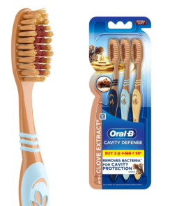 Oral-B Gentle Care Adult Toothbrush with Clove Extract, Extra Soft